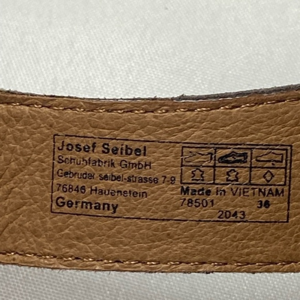 Josef Seidel Tonga 04 Leather Taupe Multi‎ Sandal - Picture 8 of 9
